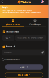 92 DADU Game Login