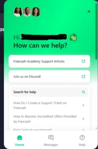 Cash Free Live Support