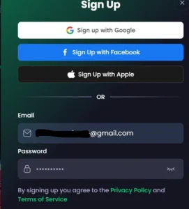 Free Cag sign up