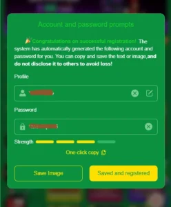 HD77 Accout and password