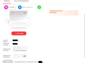 PlayPkr Withdraw