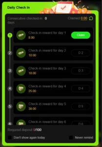 Win786 Daily Check in