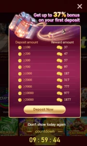 k9 FIRST deposit